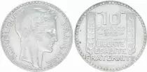 Frankreich 10 Francs Laureate head - 1932