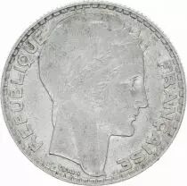 Frankreich 10 Francs Laureate head - 1939
