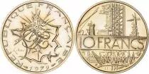Frankreich 10 Francs Mathieu - 1979 Edge B