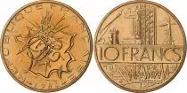 Frankreich 10 Francs Mathieu - 1982 Edge A