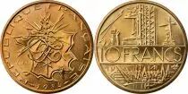 Frankreich 10 Francs Mathieu - 1984 Edge B