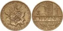 Frankreich 10 Francs Mathieu - 1985 Edge B