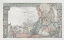 Frankreich 10 Francs Miner - 14-01-1943 Serial U.38