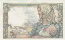 Frankreich 10 Francs Miner - 19-11-1942 Serial W.20 - AU