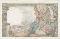 Frankreich 10 Francs Miner - 22-06-1944 Serial K.96 - XF