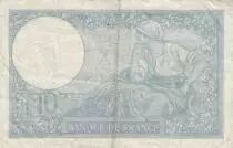 Frankreich 10 Francs Minerva -  19-06-1941 - Serial A.84872
