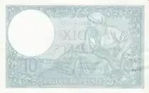 Frankreich 10 Francs Minerva - 09-01-1941 - Serial A.83677 - WPM. 84