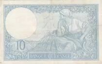 Frankreich 10 Francs Minerva - 09-10-1930 Serial V.53761 - VF