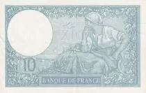 Frankreich 10 Francs Minerva - 24-10-1940 - Serial R.78263
