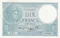 Frankreich 10 Francs Minerva -26-09-1940 - Serial  S.76602