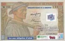 Frankreich 10 Francs Minor - Lib�ration de Chaumont - 1994