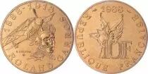 Frankreich 10 Francs Roland Garros - 1988