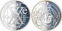 Frankreich 10 Francs The Century of Life Sciences - 2000 - Silver - Without box and with certificate - Proof