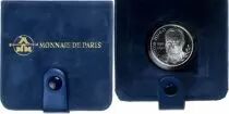 Frankreich 10 Francs Victor Hugo - 1985 - Argent - With box and certificate - Proof