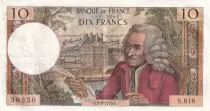 Frankreich 10 Francs Voltaire - 03-09-1970 - Serial S.616 - XF