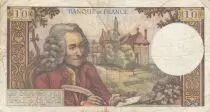 Frankreich 10 Francs Voltaire - 08-01-1965 Serial Q.122 - F