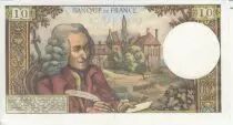 Frankreich 10 Francs Voltaire - 08-05-1970 Serial W.589 - AU