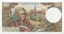 Frankreich 10 Francs Voltaire - 08-11-1973 - Serial W.927