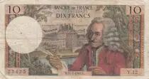 Frankreich 10 Francs Voltaire - 11-07-1963 Serial Y.12