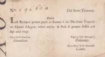 Frankreich 10 Livres Bank of Law - 01-07-1720 - Division