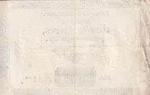 Frankreich 10 Livres Black - Watermark Fleur de Lys - (24-10-1792) - Sign. Taisaud - Serial 1283 - P. A.66