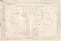 Frankreich 10 Livres Black - Watermark Fleur de Lys - (24-10-1792) - Sign. Taisaud - Serial 389 - P. A.66