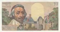 Frankreich 10 New Francs - Richelieu - 07-12-1961 - Serial X.189
