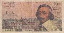 Frankreich 10 NF - Richelieu - 05-01-1961 - S�rie X.155 - F.57.13