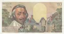 Frankreich 10 NF- Richelieu - 05-01-1961 - Serial S.160