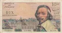 Frankreich 10 NF Richelieu - 01-09-1960 Serial E.114 - VF