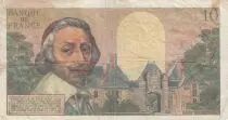 Frankreich 10 NF Richelieu - 04-10-1962 Serial H.250 - F to VF