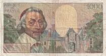Frankreich 10 NF sur 1000 Francs - Richelieu - 07-03-1957 - Serial B.328 - P.138