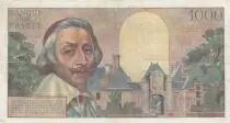 Frankreich 10 NF sur 1000 Francs - Richelieu - 07-03-1957 Serial E.332