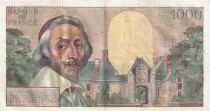Frankreich 10 NF sur 1000 Francs - Richelieu - 1957 - Serial Z.329 - P.138