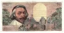 Frankreich 10 Nouveaux Francs Richelieu - 02-06-1960 - Serial B.92 - Fay.57.08
