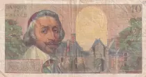 Frankreich 10 Nouveaux Francs Richelieu - 02-06-1960 - Serial W.89 - Fay.57.08