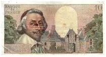 Frankreich 10 Nouveaux Francs Richelieu - 02.02.1961 - Serial B.162 - Fay.57.14