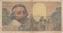 Frankreich 10 Nouveaux Francs Richelieu - 04-01-1963 - Serial D.256