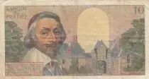 Frankreich 10 Nouveaux Francs Richelieu - 04-02-1959 - Serial D.57