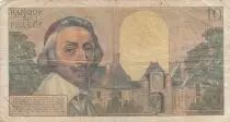 Frankreich 10 Nouveaux Francs Richelieu - 05-04-1962 - Serial O.211