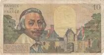 Frankreich 10 Nouveaux Francs Richelieu - 06-04-1960 - Serial N.181