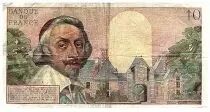 Frankreich 10 Nouveaux Francs Richelieu - 07-04-1960 - Serial C.69 - Fay.57.06