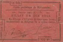 Frankreich 10 sols - Vend&eacute;e - Patriotic fund of Noirmoutier - Not founded -1792