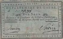 Frankreich 10 Sous - Aube - Troyes - 1792