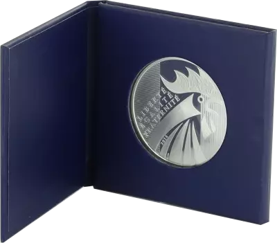 Frankreich 100 Euros Rooster 1st Type - 2014 - Silver - Proof