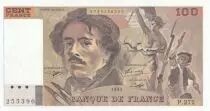 Frankreich 100 F Delacroix - P.272 - 1995