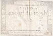 Frankreich 100 Francs - 18 Nivose An III - (07.01.1795) - Sign. Dubra - Serial 5255 - P.78