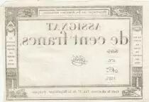 Frankreich 100 Francs - 18 Nivose An III - (07.01.1795) - Sign. Gibier - Serial 476