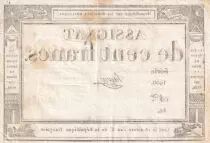 Frankreich 100 Francs - 18 Nivose An III - (07.01.1795) - Sign. Henry - Serial 1609