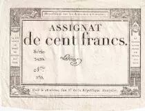 Frankreich 100 Francs - 18 Nivose An III - (07.01.1795) - Sign. Latour - Serial 3420 - P.78
